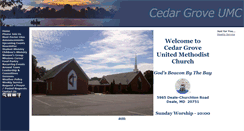 Desktop Screenshot of cgumc.org