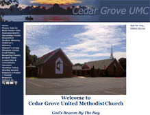 Tablet Screenshot of cgumc.org